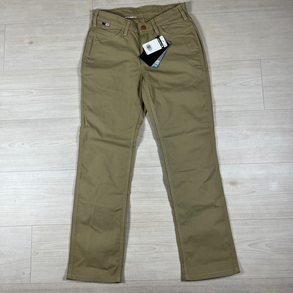 Carhartt FR Women Rugged Flex Relaxed Fit Flame Resistant Work Pant Sz 2
